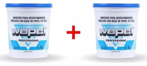 Wepel Professional Adhesive Combo X 2 - 1kg Each, Total 2kg 0