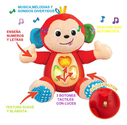 Juego Juguete Para Bebe Niños Peluche Estimulacion Temprana 2