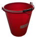 Mascardi 17 Liters Plastic Bucket with Steel Handle x4 1