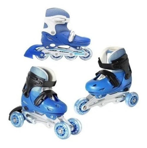 Faydi 3 In 1 Adjustable Skate Set with Protection 0