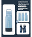 LifeStraw Go Series Silicone Base, Stainless Steel Water Bottle Accessory 1