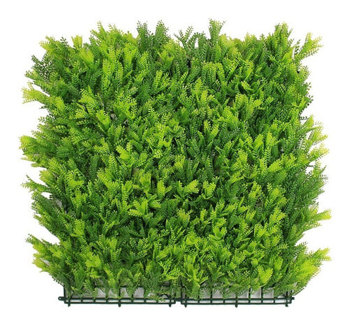 Just Green Artificial Vertical Garden Wall Panel Crispy 25 X 25 0