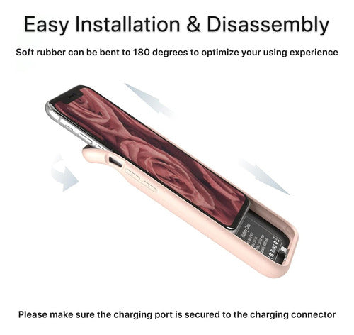 DESTEK Battery Charging Case for iPhone 11 - 4500 mAh 7