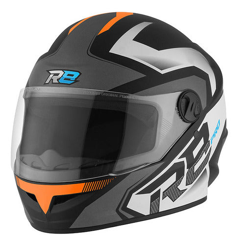 Casco Integral R8 Pro - Aprobado - Biela Motos 0