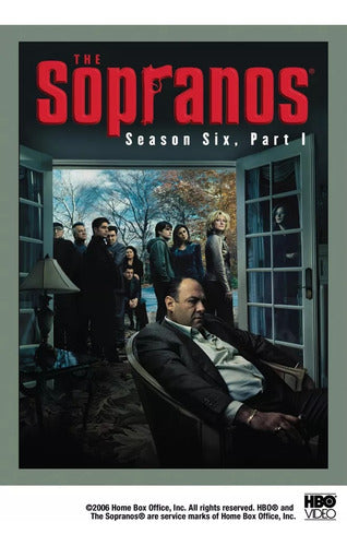 Los Sopranos Temporada 6 Parte 1 4dvds Nuevo Original Sellad 0