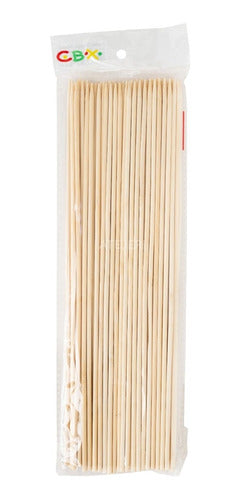 Bamboo Skewers Brochettes - Pack of 90, 3mm x 15cm 0