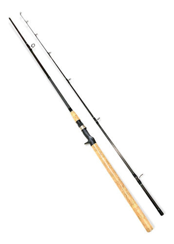 Tech Tackle Majestic Baitcast Rod 2.40m 15-30 lb Rotating 2 Parts 0