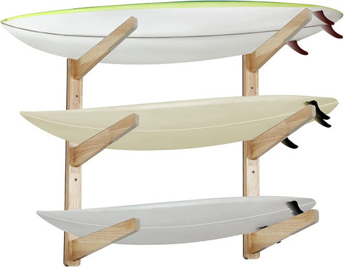 Rack Porta Tablas De Surf, Skate, Wake, Snowboard P/ 2tablas 6