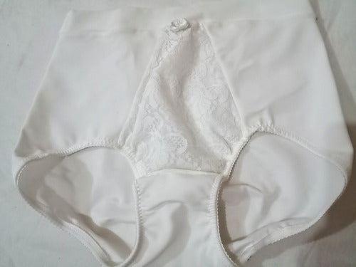 Coramina Reinforced Brief Size 4 (Equivalent to Size 2) - White Offer 1