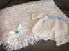 Bety Creaciones Beautiful Receiving Blanket for Baby 100x60cm Baby Shower Gift 3