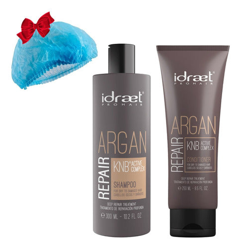 Argan Repair Shampoo + Conditioner by Idraet 0
