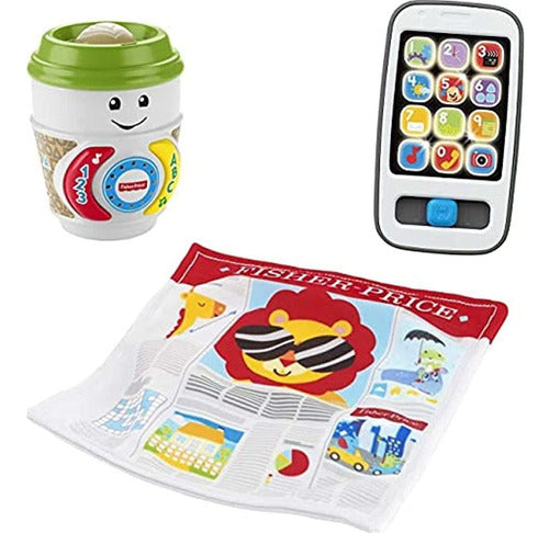 Fisher-Price Morning Routine Laugh & Learn Gift Set 0