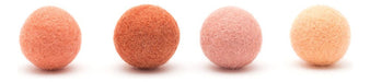 Bolas De Lana Feltro Handmade 2,5 Cm Blush, Pack 40 Piezas 5