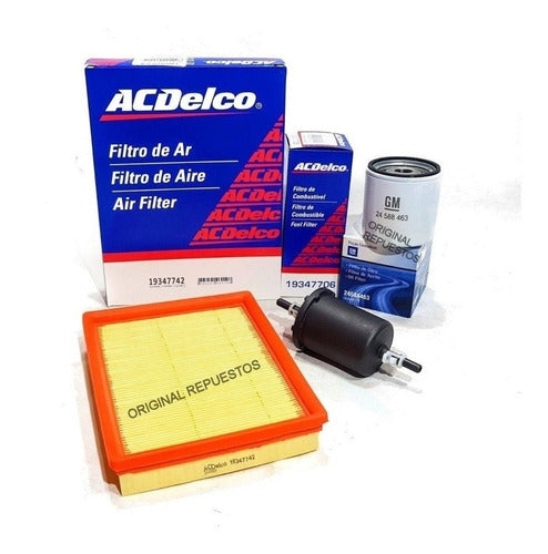 ACDelco Air Oil Fuel Filter Kit for Chevrolet Corsa 1.4 0