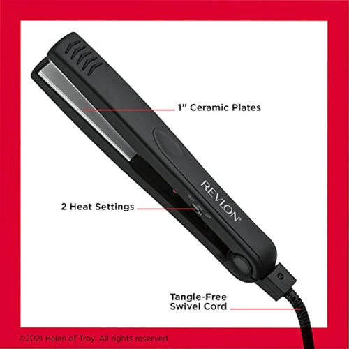 Revlon Ceramic Flat Iron Medium Size 3