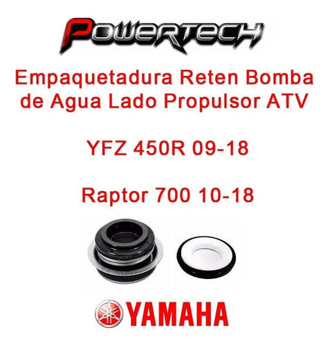 Water Pump Seal Gasket Yamaha ATV YFZ 450 Raptor 700 1