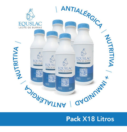 Equslac Donkey Milk - Pack 6L 1