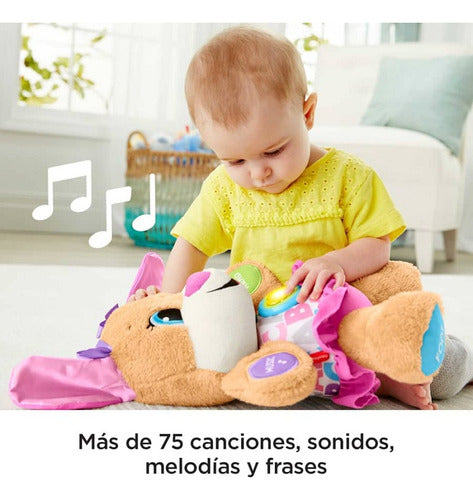 Fisher-Price Laugh & Learn Interactive Puppy Plush in Spanish 5