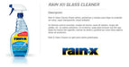 Limpiador Vidrios Parabrisas Espejo Glass Cleaner Rain X 1