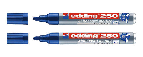 Edding Pack X5 Whiteboard Markers 250 Blue 0