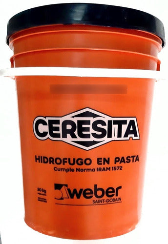 Ceresita Hidrofugo Aditivo En Pasta Balde 20 Kg Weber 2