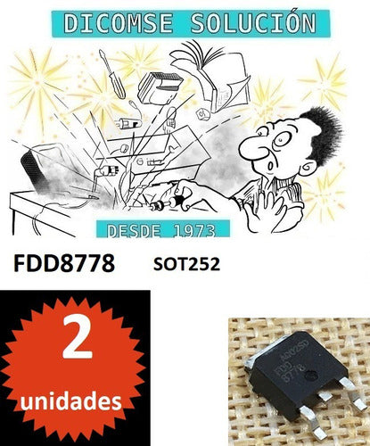 Fdd8778 Fdd 8778 Sot252 X2 Unidades 0