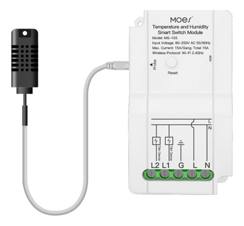 Sensor De Temperatura Y Humedad, Para Cultivo | Tuya Smart 0