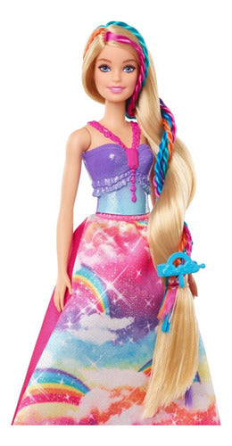 Barbie Dreamtopia Magical Braids Princess Doll with Styling Accessories 4