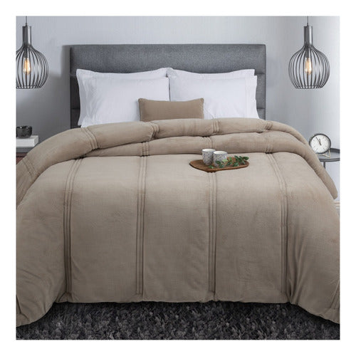 Alcoyana Amsterdam Queen Comforter - Vison 0