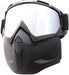 Sposune Open Face Face Shield Mask for Paintball, Motorcycle, and Skiing 0