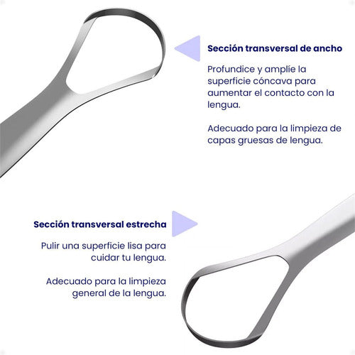 Tcs Stainless Steel Tongue Scraper 5