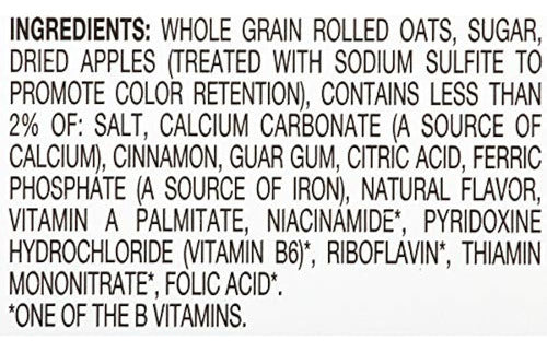 Mccanns Avena Instantánea Irlandesa, Manzana Y Canela, 12.3 3