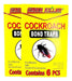Non-Toxic Bait Glue Trap for Cockroaches Pack of 12 0