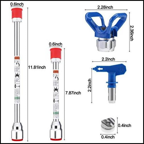 Sansanya 10 Reversible Spray Tip Nozzles 1