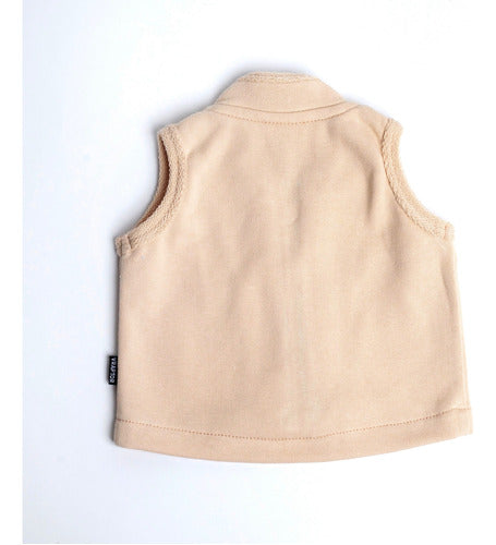 Vraptor Rustic Kids Vest Beige 1