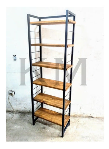 Adjustable Industrial Style Shelf 180x60x30 1