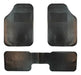 Car Seat Covers in Synthetic Leather for Fiat 128 + 3-Piece Floor Mat Set 2