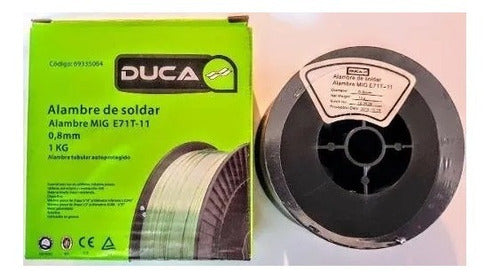 Duca Alambre Soldar Mig Flux Sin Gas 0.8 Mm X 1kg Sm 1