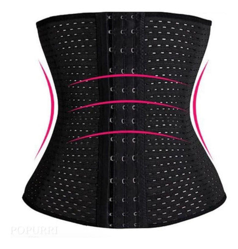 Colombian Reducing Modeling Abdominal and Waist Corset S-6277 20