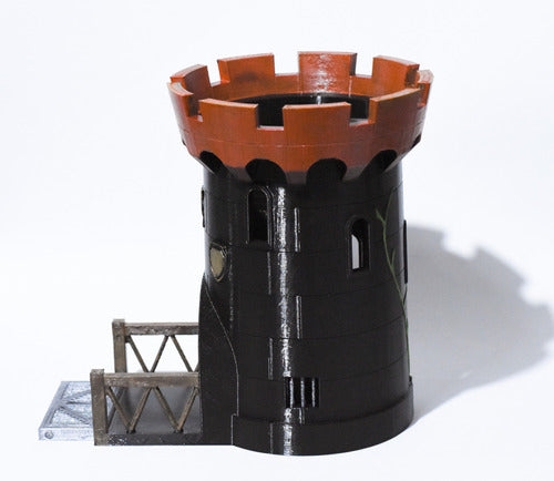 3D RPG Castle Dice Tower - Dyd Rpg 3D Printed Hand-Painted Tower 2