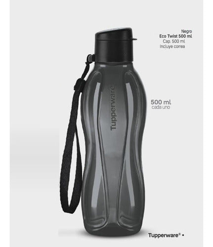 Eco Twist 500ml Black Tupperware® BPA Free 4