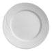 Set of 12 White Porcelain Dinner Plates Verbano Marzia Line X12 3