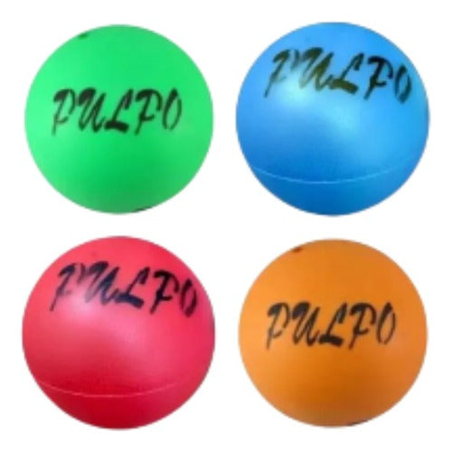 TSP Combo 20 Pelotas Pulpo Nº 1 + Bolso Porta Pelotas De Lona 0