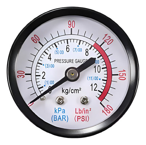 Manometro Para Compresor 25 / 50 Litros Lusqtoff 0