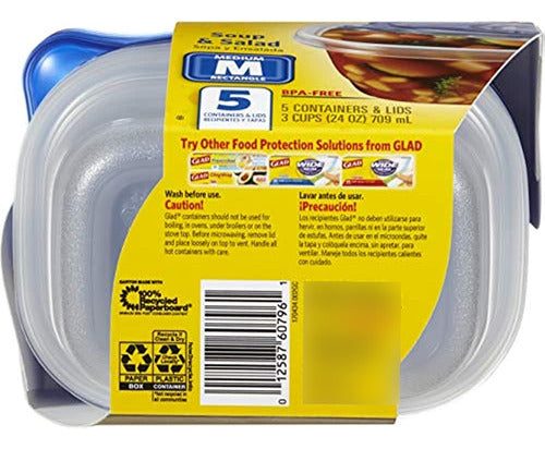 Sopa Gladware  Ensalada5 Ct 0