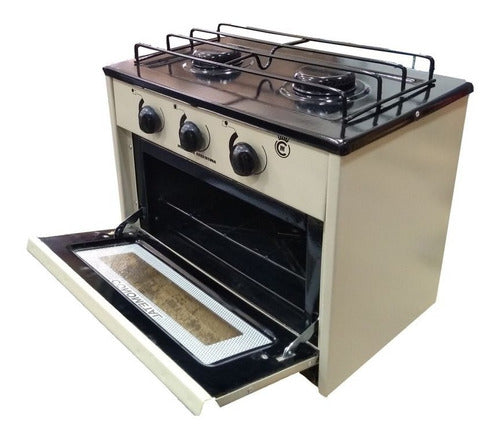 Anafe Cocina Con Horno Conometal 2 Hornallas G/e- Envios! 2