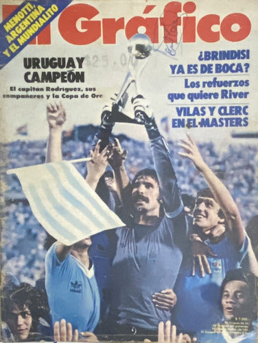 El Gráfico Uruguay Campeón Mundialito 1980,  Fútbol F4 Ej3 0