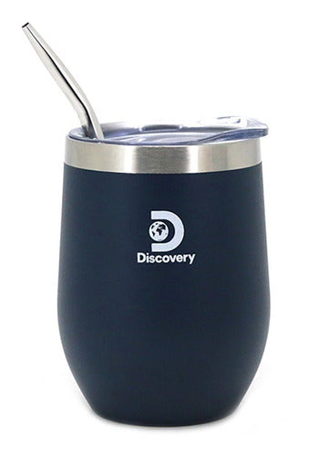 Discovery Adventures Stainless Steel Mate Thermos Cup with Lid and Straw 0