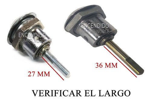 Valeo Cerradura Cilindro Baúl Largo Peugeot 504 Con Llaves Orig 3