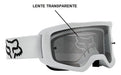 Fox Main White Motocross UTV ATV MX Quad Goggles 1